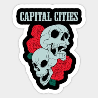 CAPITAL CITIES BAND Sticker